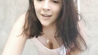 Beautiful girl on webcam.