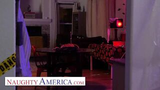 Naughty America - MILFs in costume, Casca Akashova & Rachael Cavalli, need some dick after a big scare!!