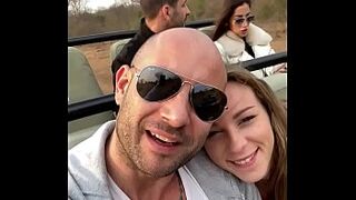 I suck his cock in the middle of a safari, he cums in my mouth and I swallow everything