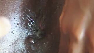 Black stepdaughter having her fun fucking her stepdad's big white cock