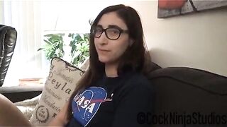 Nerdy Little Step Sister Blackmailed Into Sex For Trip To Spacecamp Preview - Addy Shepherd
