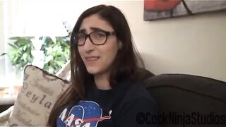 Nerdy Little Step Sister Blackmailed Into Sex For Trip To Spacecamp Preview - Addy Shepherd