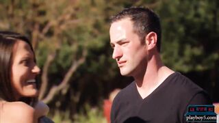 Married couple tries swinging for the first time in an orgy