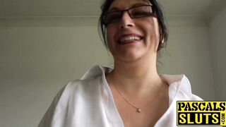 Busty plump mature lady dominated and pounded super hard