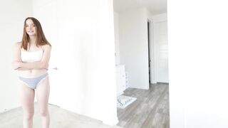 Cute Brunette Stepsis Jerks Off Her Big Dick Stepbro