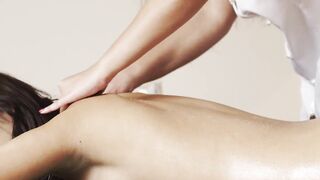 VivThomas - Hungarian Amirah Adara massages her lesbian friend