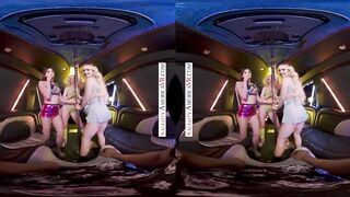 Naughty America - Hot babes enjoy an after party foursome