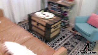 Cute Brunette Sucks Her Landlord To Cover Her Rent!