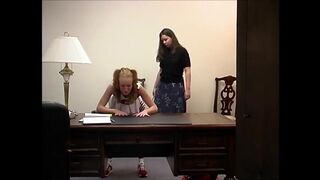 Spanked 2 cheerleaders
