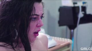 GIRLCORE Lesbian Nurses Give Teen Patient Full Vaginal Exam