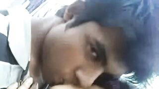 indian girlfriend and boyfriend on the roof