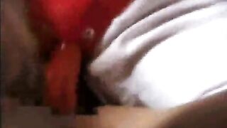 Karate master pegging his ass