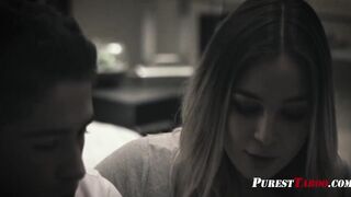 Step-Sister Tricks step Brother into Sex After Discovering his step Mom Crush - Blair Williams, Mammas Boy