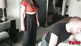 Mommy Mz. Kim WEDGIES Me for Being Naughty