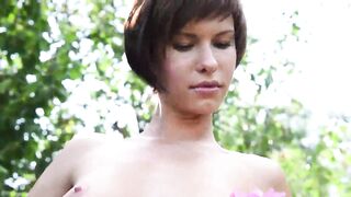 METART - Charming Suzanna A Undressing Outdoor