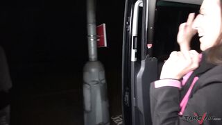 Mea Melone tested dude from the street in driving car & keep him