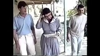 Retro mature double penetration movie