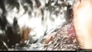 She screams her orgasms in her ass