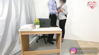 Huge squirt and anal fuck for protect my job at office. preview. Ashavindi