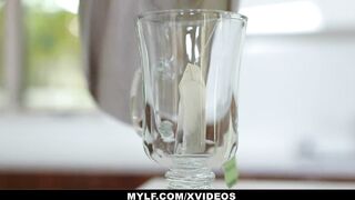 MYLF - Beautiful Busty Milf (Alix Lynx) Gags On Her Daughter's Boyfriend