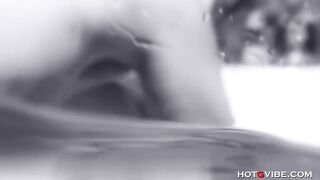 Tiny Asian Has Big Wet Orgasm