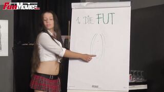 FUN MOVIES Amateur Clitoris Masturbation Class