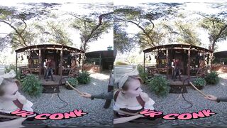 VR Conk Wild West Hardcore Fucking With Cute Waitress From Saloon Alicia Williams VR Porn