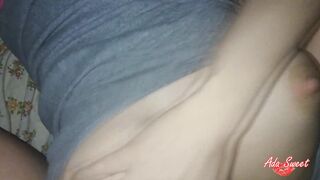 Shhh Touching myself while my Roommate s.