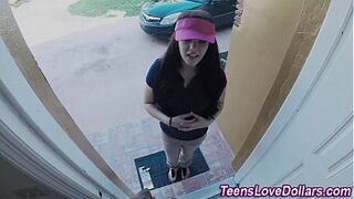 Mouthed cummed real teen