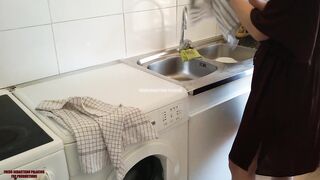 Alone French Milf cougar with the stepson