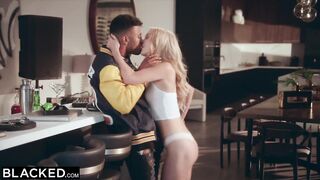 Blacked Naughty Jazmin Having Fun With a Real Hottie Troy