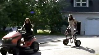 Saddle fuck! Must see! - www.CruelCam.com
