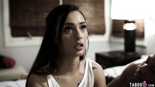 Black boyfriend fucks teen girlfriend with his big dick