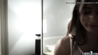 BBC step daddy fucks his skinny daughter in laws tight pussy