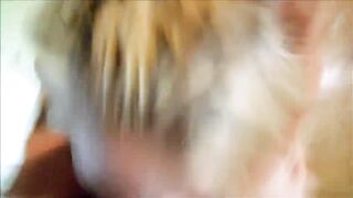PervyPixie facefucked and drinking Piss and Cum - DiamondCox.com