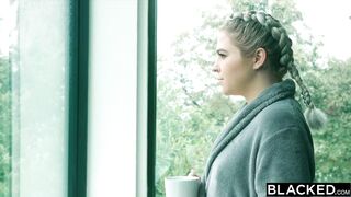 BLACKED Curvy Blonde Has Secret Sex With Married BBC