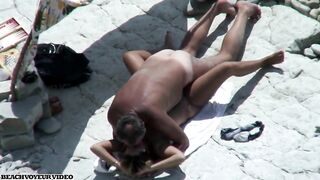the beach