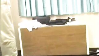 Brazilian milf with huge tits slammed by two young guys!