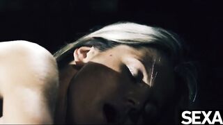Watch this cute blowjob babe ride a big cock to multiple orgasms