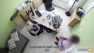 LOAN4K. Tender angelface gets indulged in hardcore action for cash