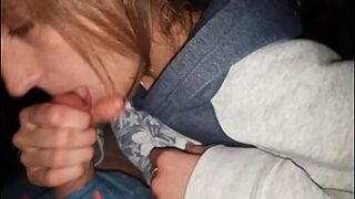Public blowjob