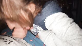 Public blowjob