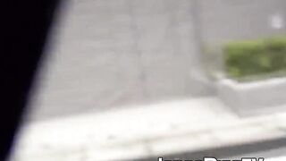 Gorgeous Japanese schoolgirls pee just around the corner