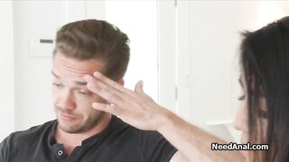 Big cock in exotic neighbors ass