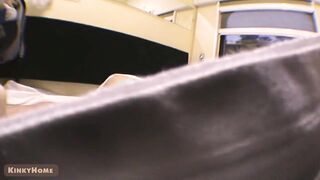 Girl Masturbate on the Public Train