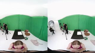 VR BANGERS Curvy Skylar Snow Discovers Really Huge Cock This Morning VR Porn