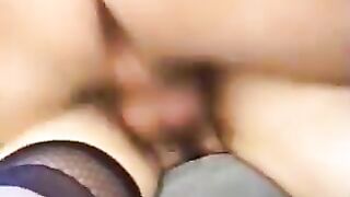 wife fucked in a car as husband films