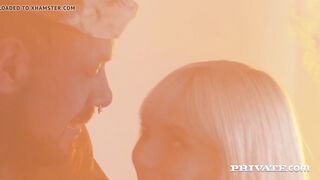 Private.com - Horny Blonde Teen Miss Melissa Screams & Moans
