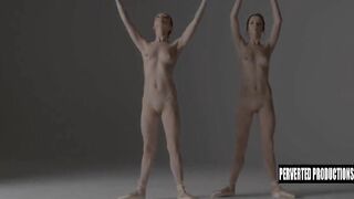 Sexy Twin Ballet Dancers