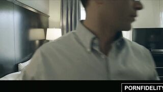 PORNFIDELITY James Deen Pounds and Creampies Moka Mora